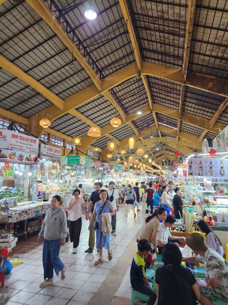 Inside Ben Thanh Market, Ho Chi Minh, Vietnam