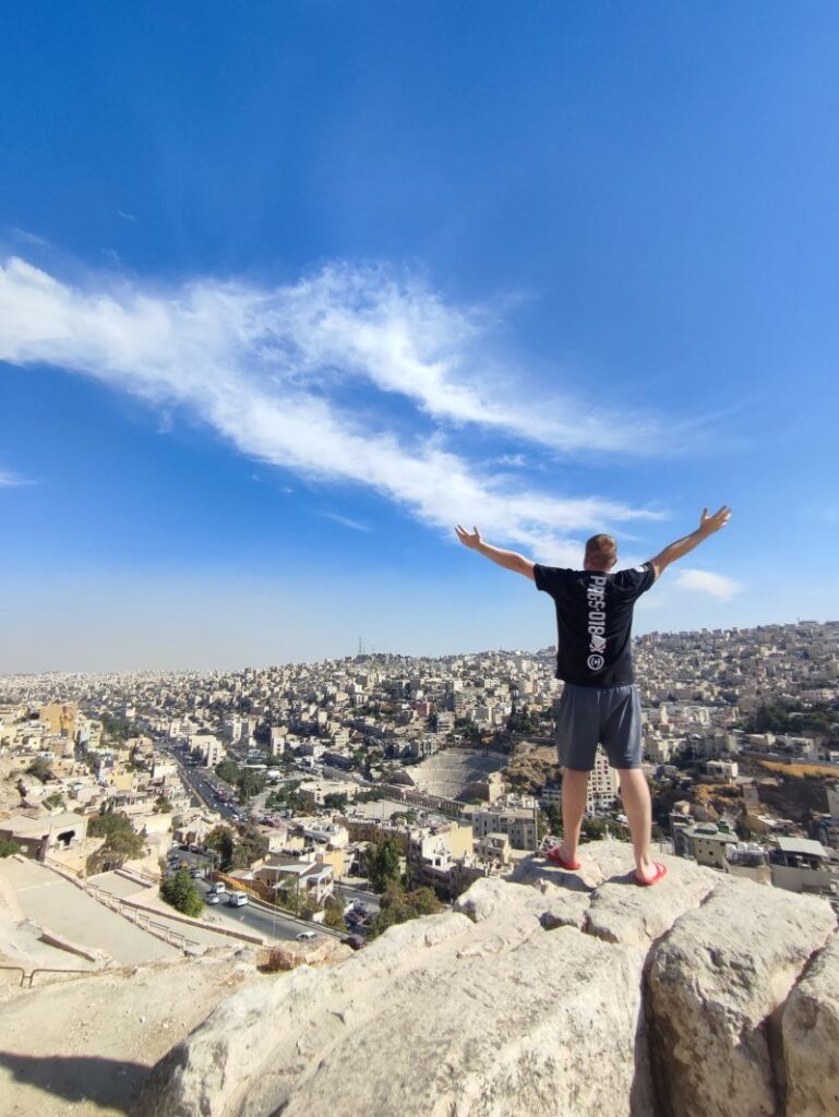 Amman Citadel: view of the city